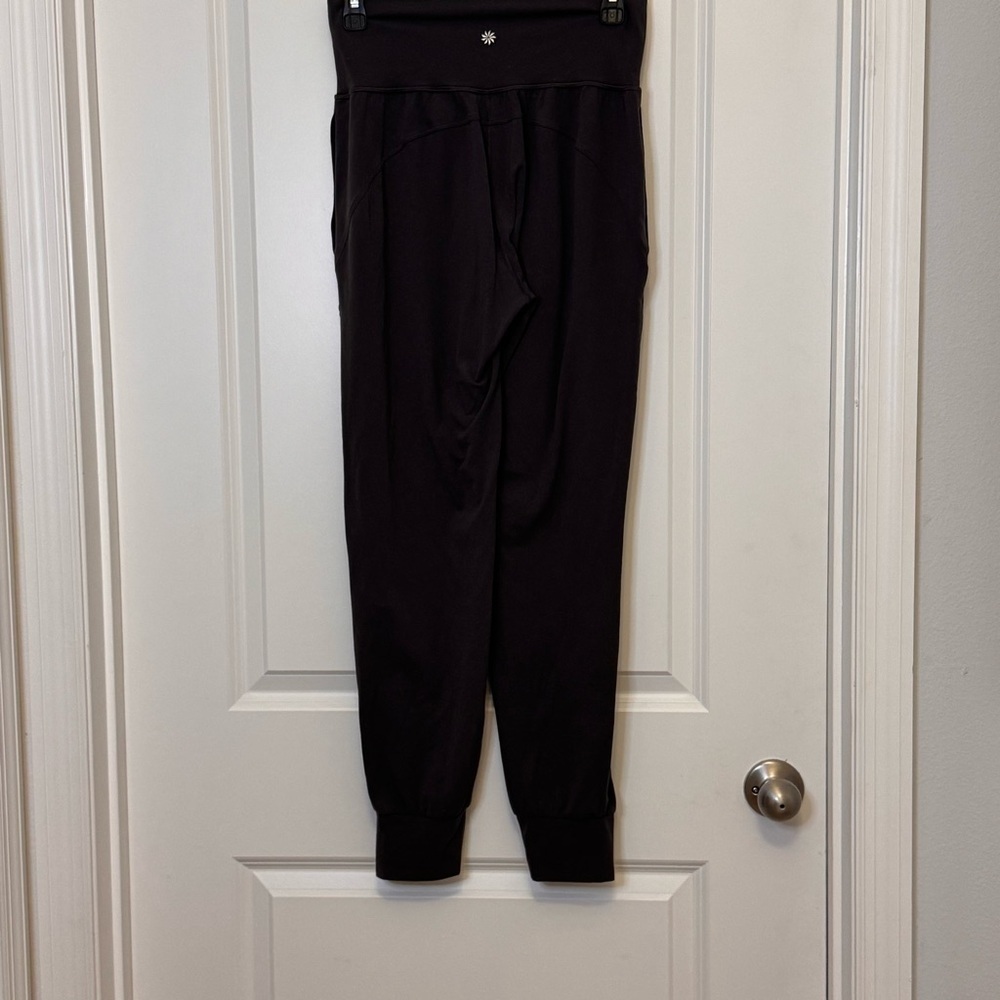 Athleta Grey Women's High-Waisted joggers - Picture 2 of 5